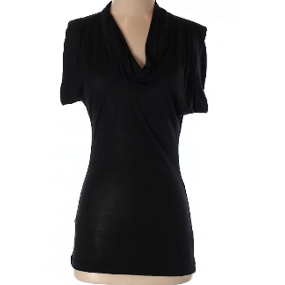 sale Bcbgmaxazria cowl/fluttersleeve blouse - Picture 2 of 7